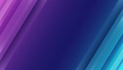 Fototapeta premium Vector abstract wave gradient colorful flat background ideas vector illustration