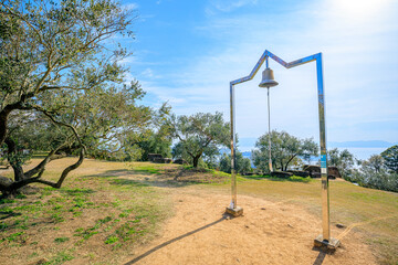 秋の牛窓オリーブ園　岡山県瀬戸内市　Ushimado Olive Garden in Autumn. Okayama Prefecture, Setouchi City.