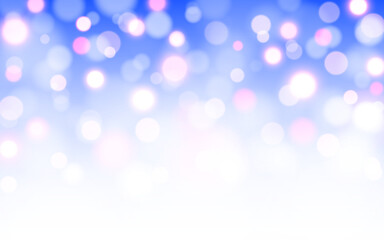 Obraz premium Light and Comfortable bokeh soft light abstract background, Vector eps 10 illustration bokeh particles, Background decoration
