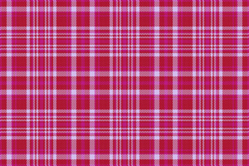 Fabric seamless textile. Vector background texture. Pattern plaid check tartan.