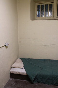 jail cell in a prison in fremantle (australia)