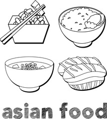 Asian food 