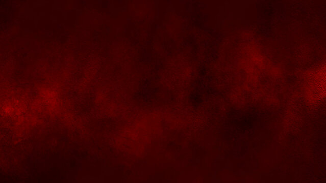 Watercolor red grunge background painting. Watercolour old deep maroon color backdrop. Stains on paper texture. abstract red background texture wall wallpaper. Dark red grungy canvas texture. 