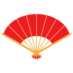 Elements, chinese fan, chinese new year happy chinese new year. Pro PNG