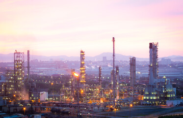 Obraz na płótnie Canvas Petroleum and refinery industry
