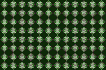 abstract  pattern on a green background	
