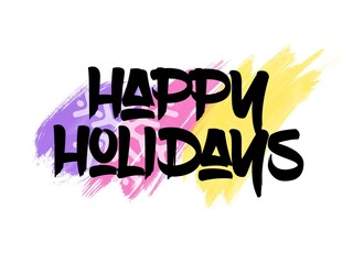 Happy new year celebration quotes happy holiday writting, invitation, card etc.
