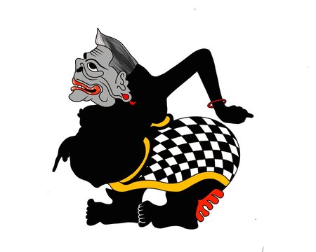 illustration of the character Semar Batara Ismaya