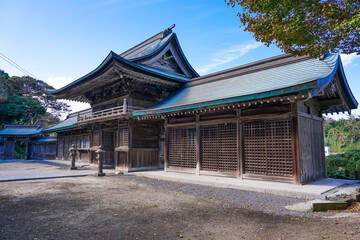 Obraz premium 加部島の田島神社（佐賀県唐津市呼子町）