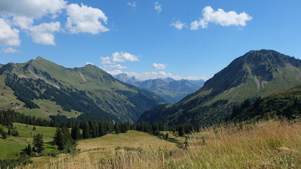 Fototapeta na wymiar Oberallgäu Bayrische Alpen