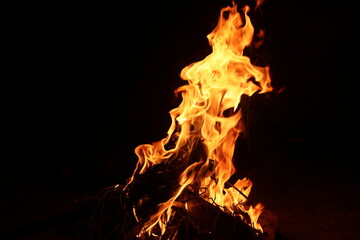 fire in the night