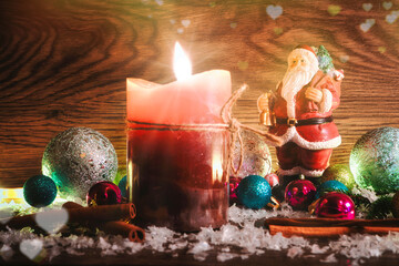 Weihnachten - Kerze - Festlich - Licht - Christmas Decoration - High quality photo