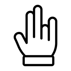 shocker line icon