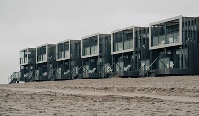 Obraz premium New rental beach houses 