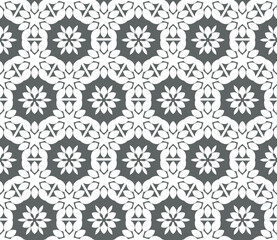 Fototapeta premium Geometric pattern. Seamless vector background. Ethnic graphic design.
