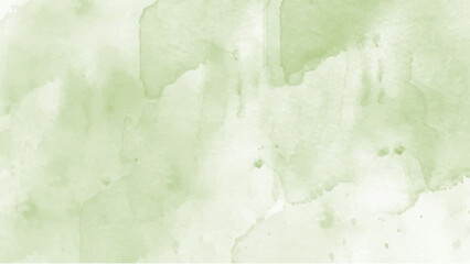 Green watercolor background for textures backgrounds and web banners design