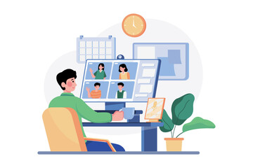 Online Conference Meeting