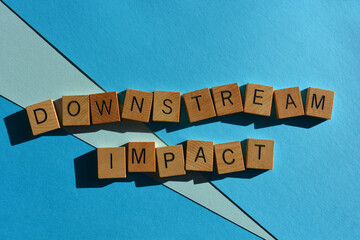 Downstream Impact, words as banner headline