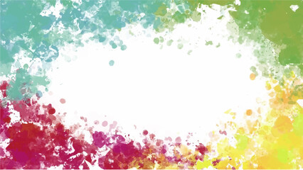 Colorful vector watercolor backgrounds for poster, brochure or flyer, Bundle of watercolor posters, flyers or cards. Banner template.
