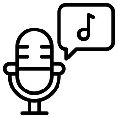 music line icon