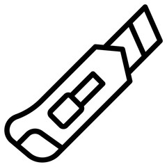 cutter line icon