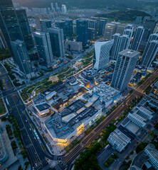 Obraz premium city cityscape