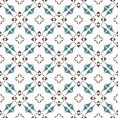 Fototapeta premium Geometric pattern. Seamless vector background. Ethnic graphic design.