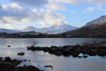 Snowdonia snowdon winter wales