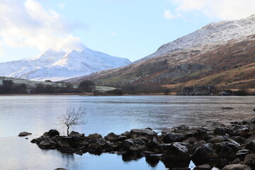 Snowdonia snowdon winter wales