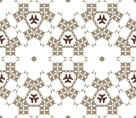 Geometric pattern. Seamless vector background. Ethnic graphic design.

