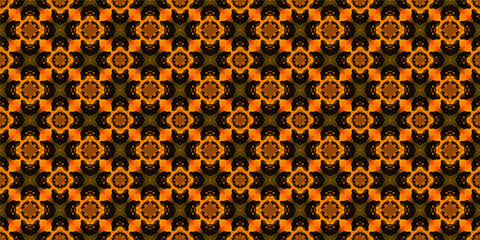 Abstract seamless pattern, seamless wallpaper, seamless background designed for use for interior,wallpaper,fabric,curtain,carpet,clothing,Batik,satin,background , illustration, Embroidery style.