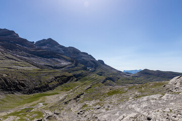 Monte Perdido in Ordesa National Park, Huesca. Spain.