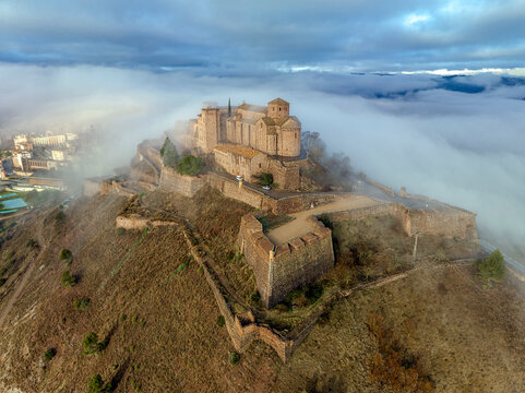 Cardona castle is a famous medieval castle in Catalonia.