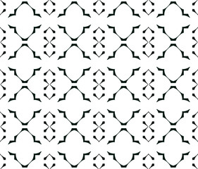 Naklejka premium Geometric pattern. Seamless vector background. Ethnic graphic design.