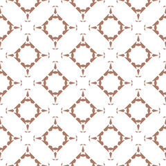 Naklejka premium Geometric pattern. Seamless vector background. Ethnic graphic design.