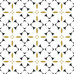Geometric pattern. Seamless vector background. Ethnic graphic design.