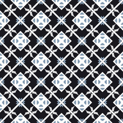 Geometric pattern. Seamless vector background. Ethnic graphic design.