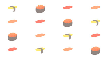 お寿司セット壁紙⭐︎PNG