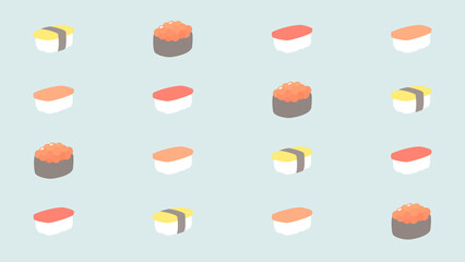 お寿司セット壁紙★