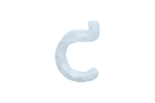  "A" Colour plasticine letter isolated on a white background. English It is a universal language used all over the world. Children's alphabet for education and development of English.