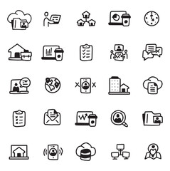 vector illustration, eeting icon, communication icon, line icon, hand drawn icon