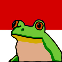 Indonesian Zaporizhzhyan Frog