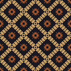Geometric pattern. Seamless vector background. Ethnic graphic design.