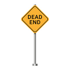 Dead end road sign png.