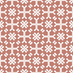 Fototapeta premium Abstract geometric pattern. A seamless background, vintage texture. 