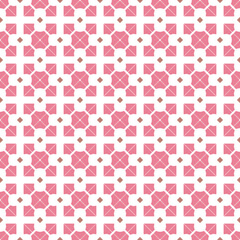 Abstract geometric pattern. A seamless background, vintage texture.	