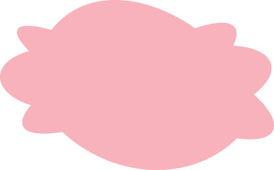 cute pastel abstract shape decoration