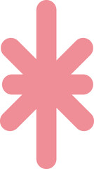 Fototapeta premium cute pastel abstract shape decoration