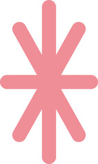 Obraz premium cute pastel abstract shape decoration