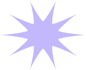 cute pastel abstract shape decoration